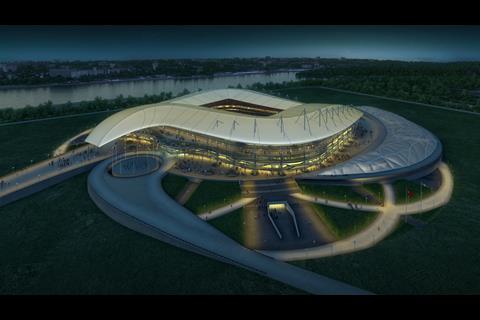 Rostov stadium by Populous